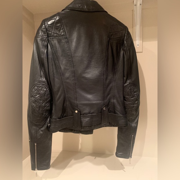 DANIER Women’s Leather Bomber - Picture 3 of 4